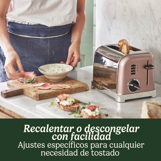 Tostador con 2 ranuras - Rosa
