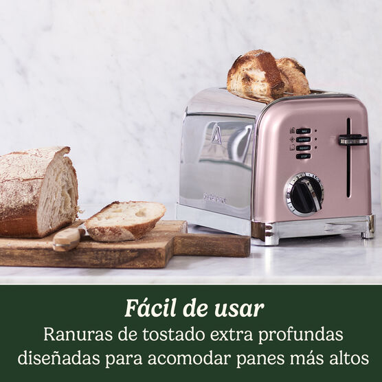 Tostador con 2 ranuras - Rosa