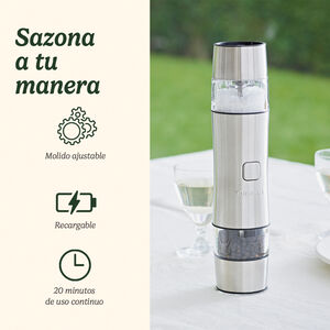 Molinillo eléctrico sal y pimienta