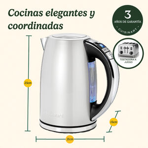 HERVIDOR DE AGUA - GRIS PERLA