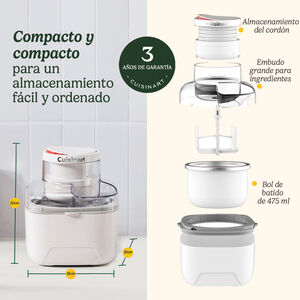 Cuisinart Heladera Solo Scoops