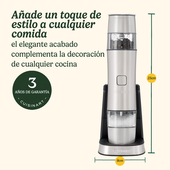 Molinillo eléctrico sal y pimienta