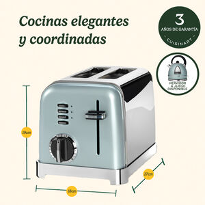 Tostador con 2 ranuras - Verde