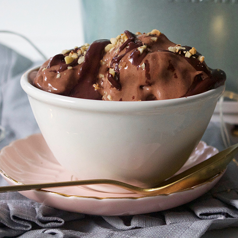 Helado De Chocolate Vegano